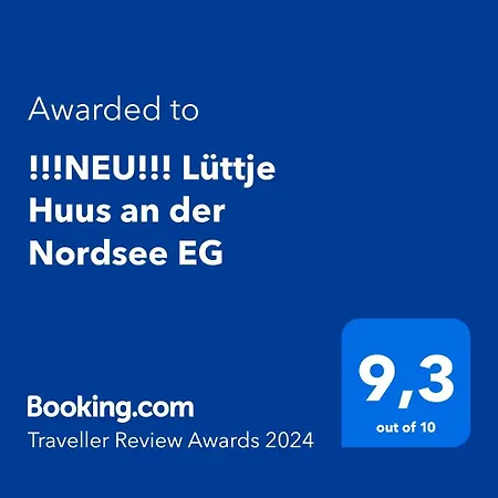 !!!neu!!! Luettje Huus An Der Nordsee Eg Διαμέρισμα *